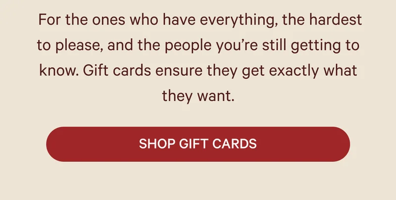Shop Gift Cards