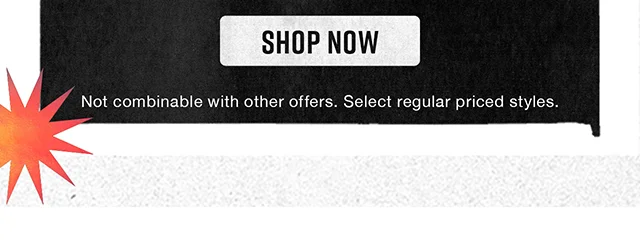 30% to 60% Off Sitewide. Not combinable with other offers. Select regular priced styles. Shop Now