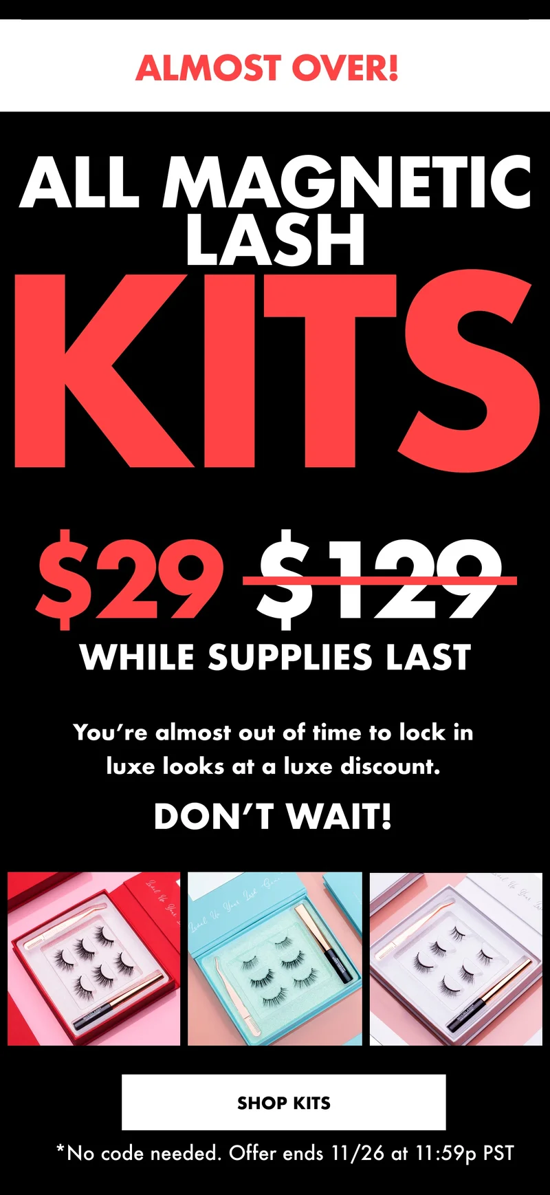 Our Black Friday Sale Ends Today!