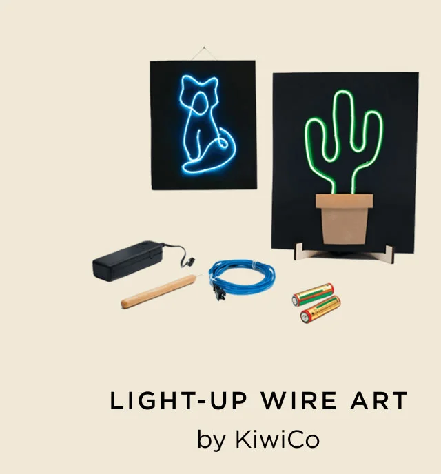 Light-Up Wire Art