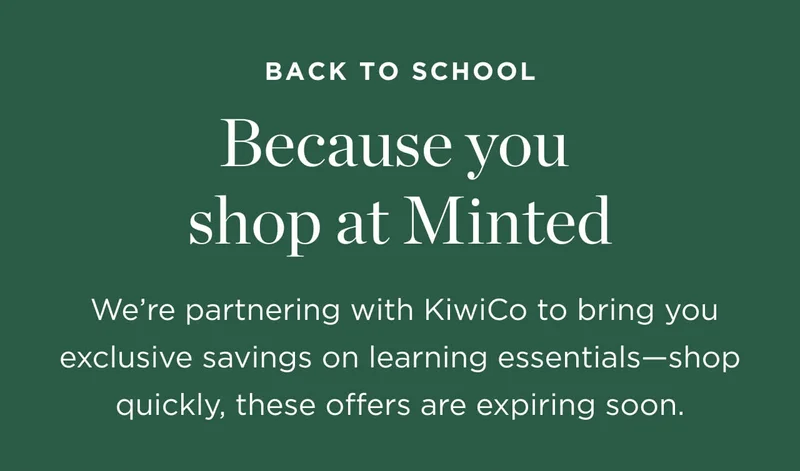 Because You Shop At Minted