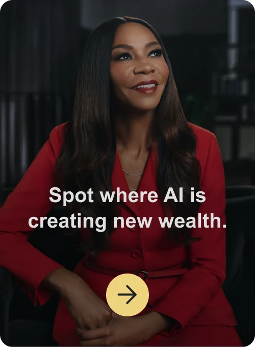 Spot where AI is creating new wealth.