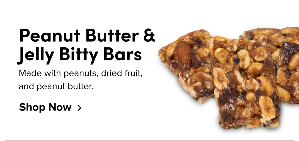 Peanut Butter & Jelly Bitty Bars