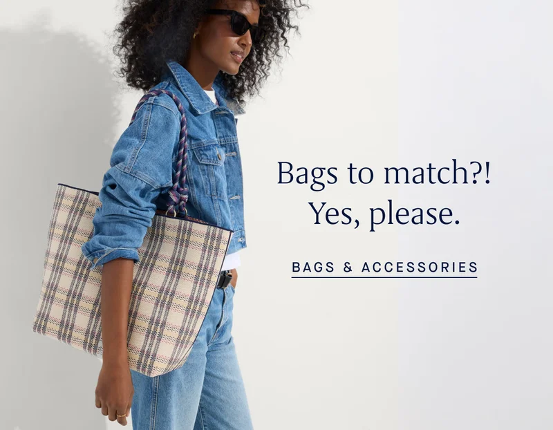 Bags to match?! Yes, please. BAGS & ACCESSORIES