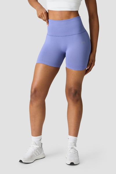 Image of Define Seamless Pocket Shorts Wmn Violet blue