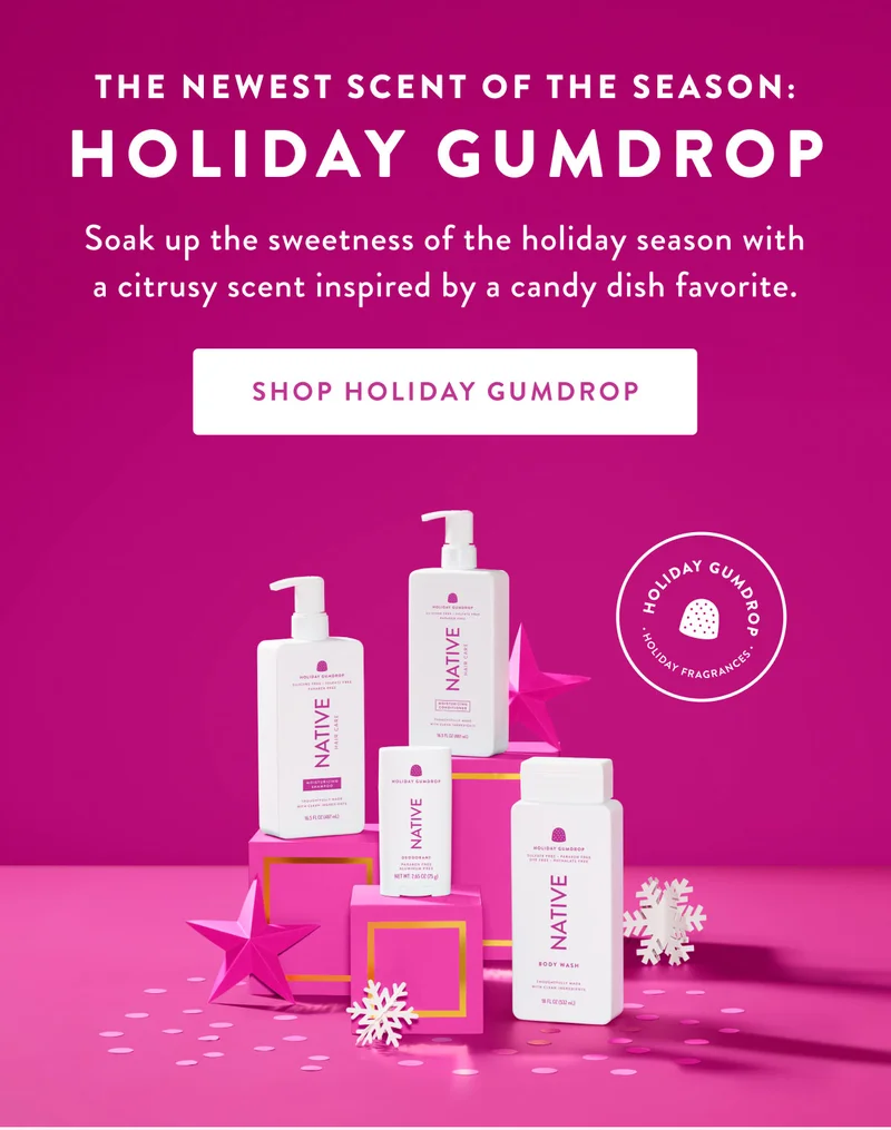 THE NEWEST SCENT OF THE SEASON: HOLIDAY GUMDROP | Soak up the sweetness of the holiday season with a citrusy scent inspired by a candy dish favorite. | SHOP HOLIDAY GUMDROP