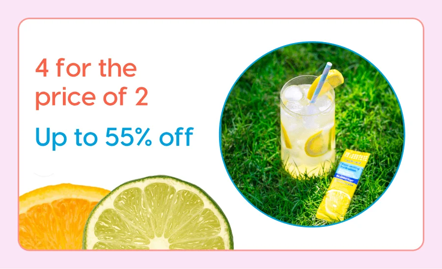 4 For The Price Of 2 Up To 55% Off