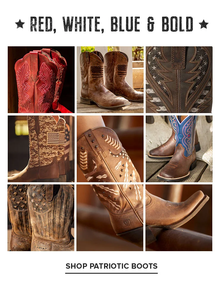 SHOP PATRIOTIC BOOTS