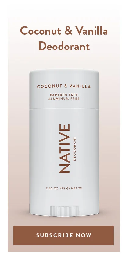 Coconut & Vanilla Deodorant | SUBSCRIBE NOW