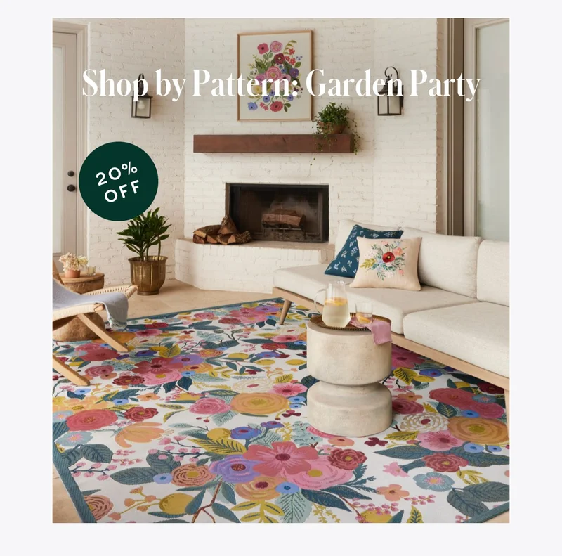 Shop Garden Party Pattern