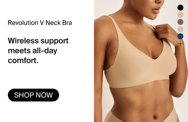 Revolution V Neck Bra. SHOP NOW.