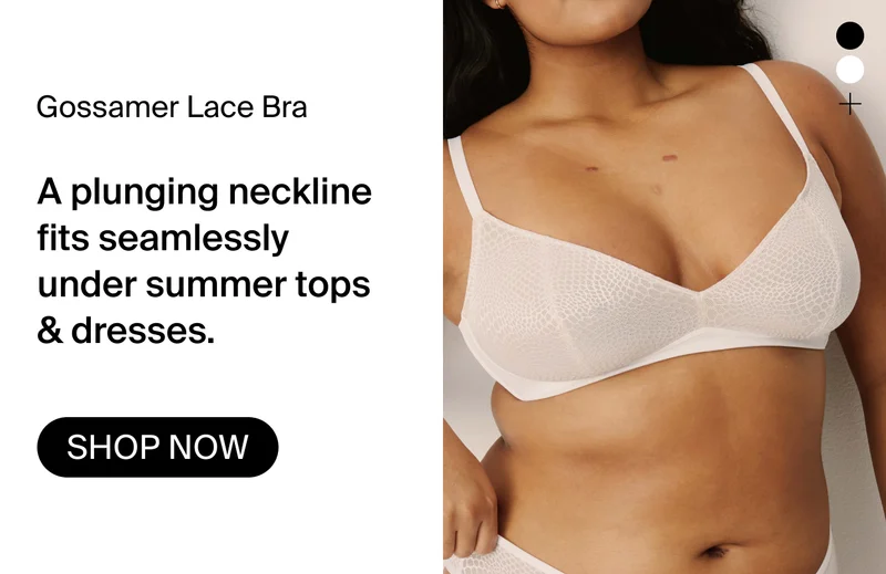 Gossamer Lace Bra. SHOP NOW.