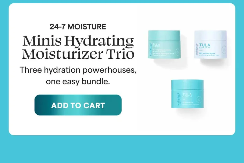 24-7 Moisture Minis Hydrating Moisturizer Trio. Three hydration powerhouses, one easy bundle. -- ADD TO CART