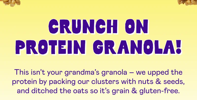 Crunch on Protein Granola