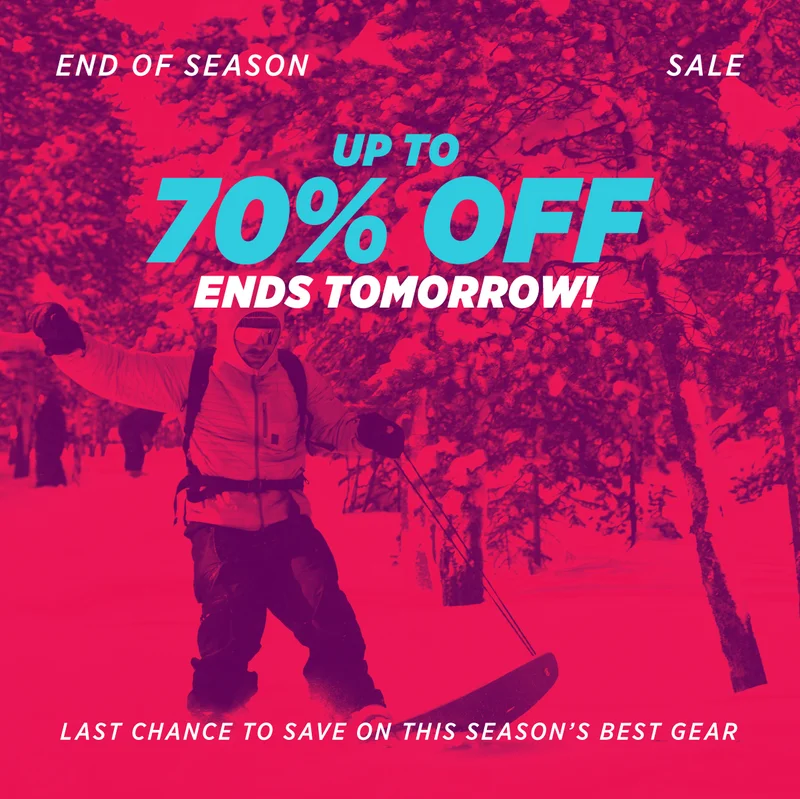 End of Season Sale  - Up to 70% Off