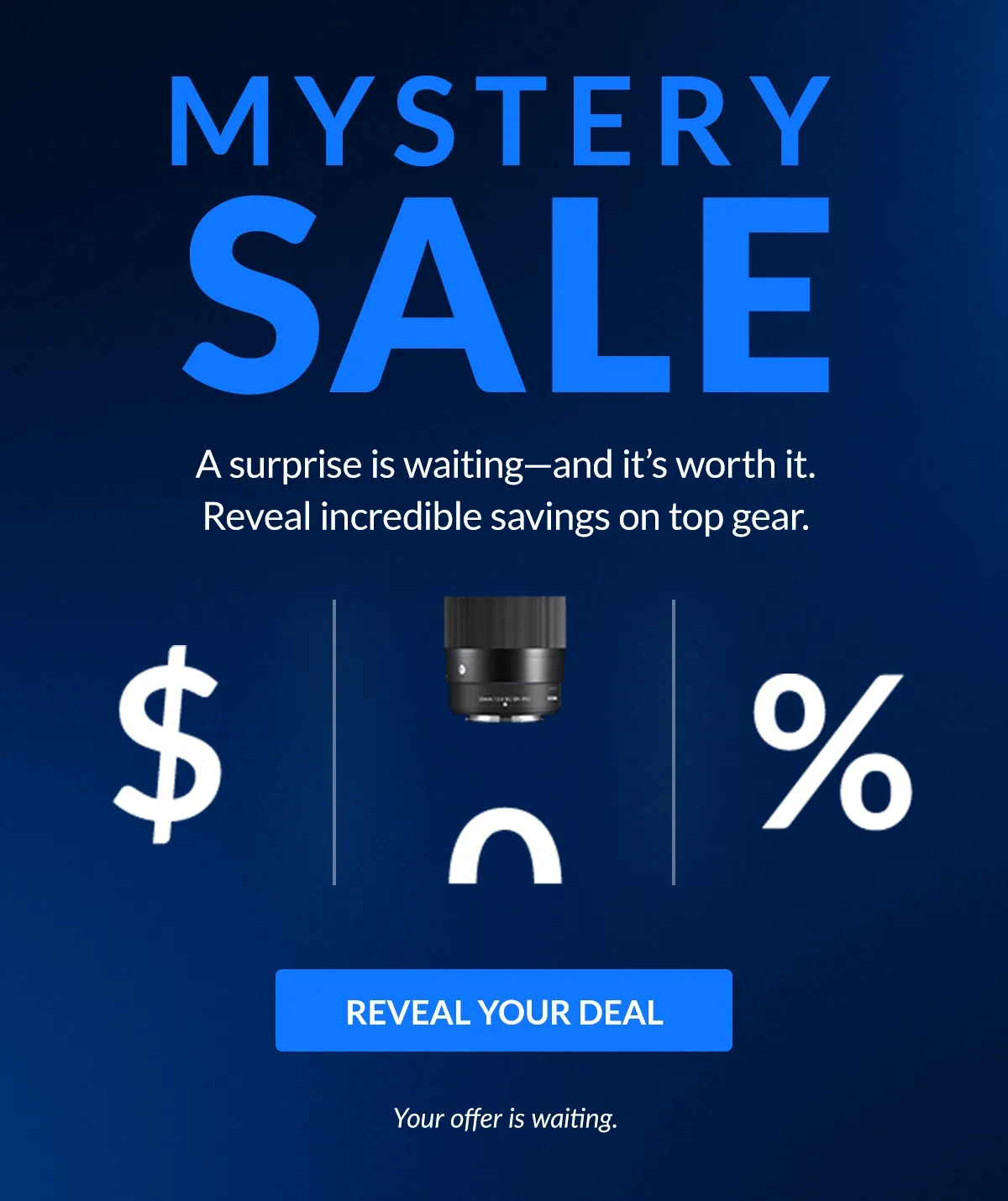 MYSTERY SALE | REVEAL THE DEAL