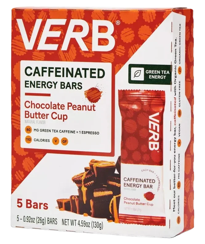 Image of VERB Chocolate Peanut Butter Energy Bars (5 CT)