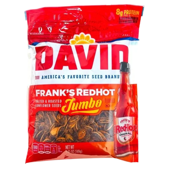 Image of David Frank's RedHot Sunflower Seeds