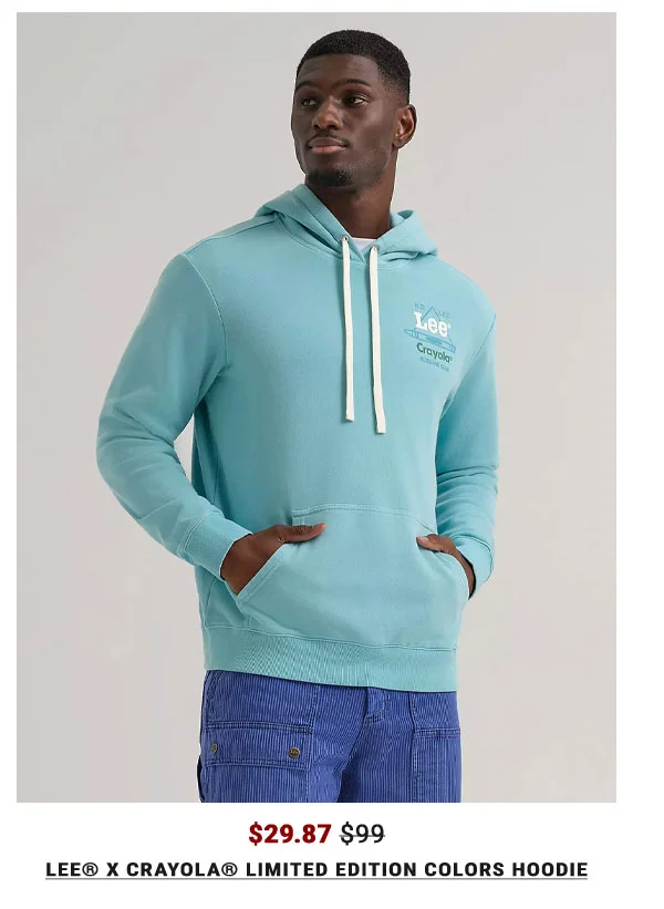 Lee® x Crayola® Limited Edition Colors Hoodie