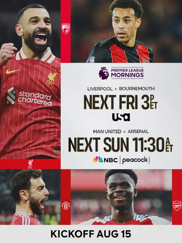 Premier League - Kickoff Aug 15