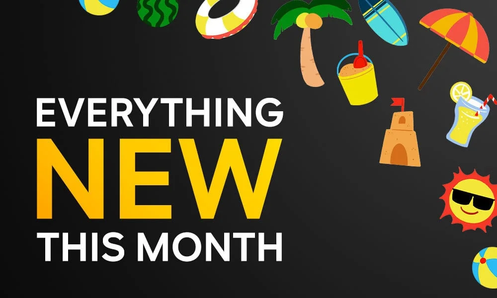 Everything New This Month