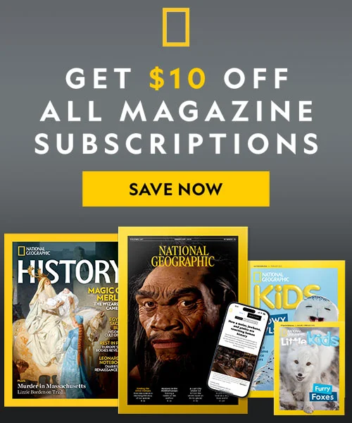 OPEN THEIR WORLD TO WONDER - GIVE THE GIFT OF NATIONAL GEOGRAPHIC.