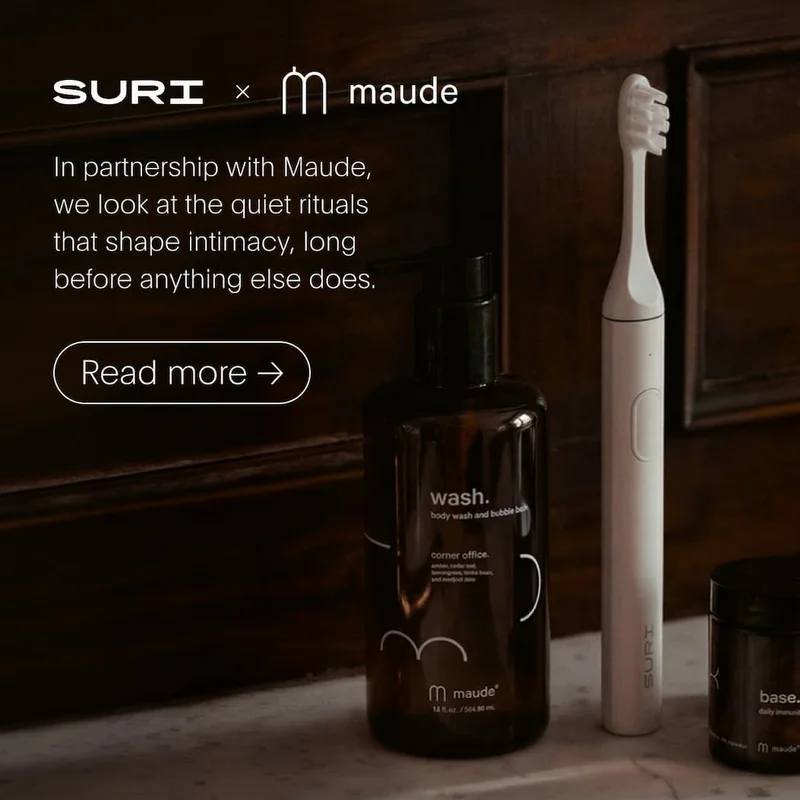 In partnership with Maude, we look at the quiet rituals that shape intimacy, long  before anything else does.