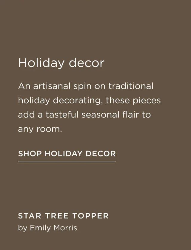 Shop Holiday Decor