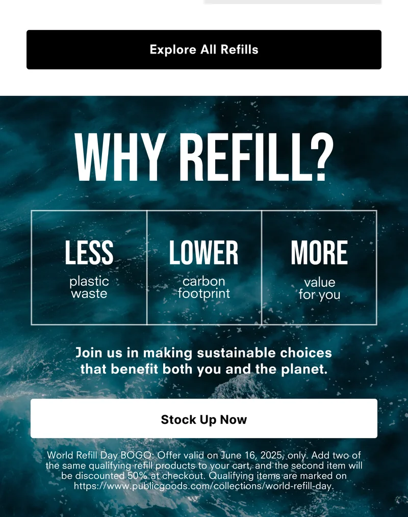 Explore all refills