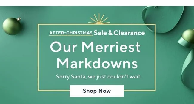 Clearance Sale