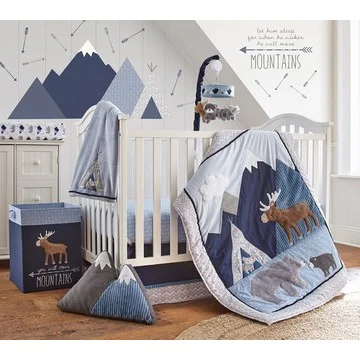 Levtex Baby Trail Mix 4-Piece Crib Bedding Set