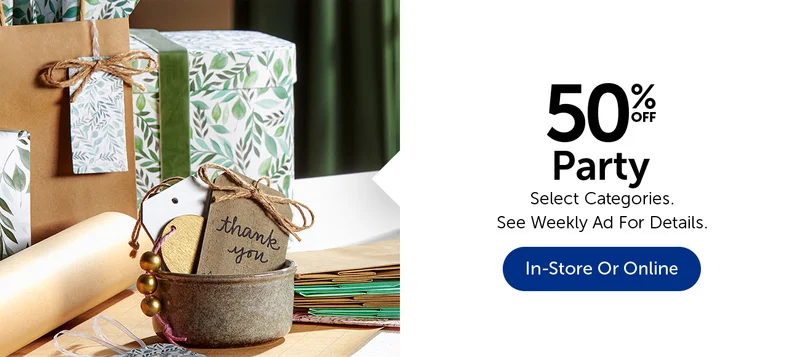 50% Off Party