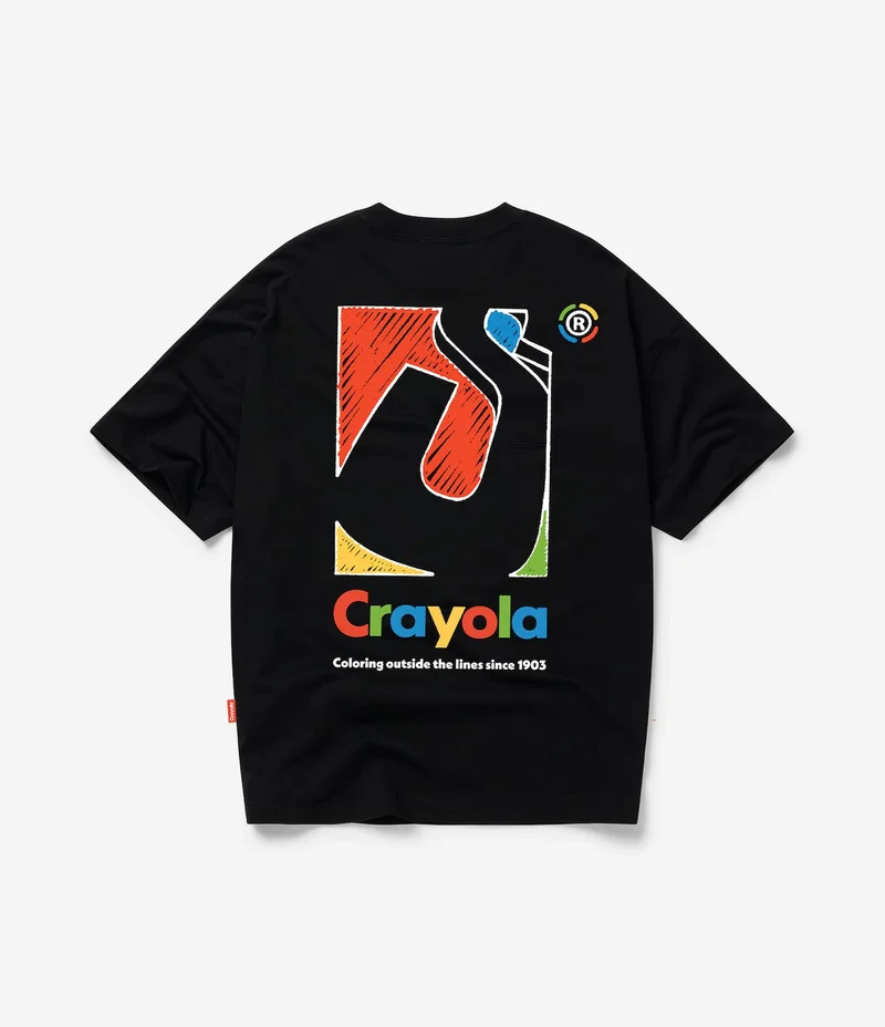SDMN x Crayola Initial Box T-Shirt