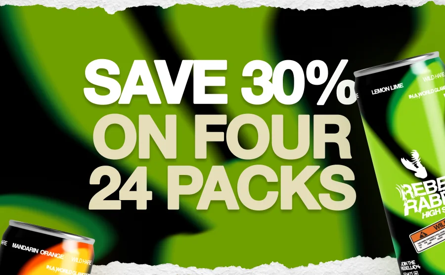 Save 30% on Four 24 Packs