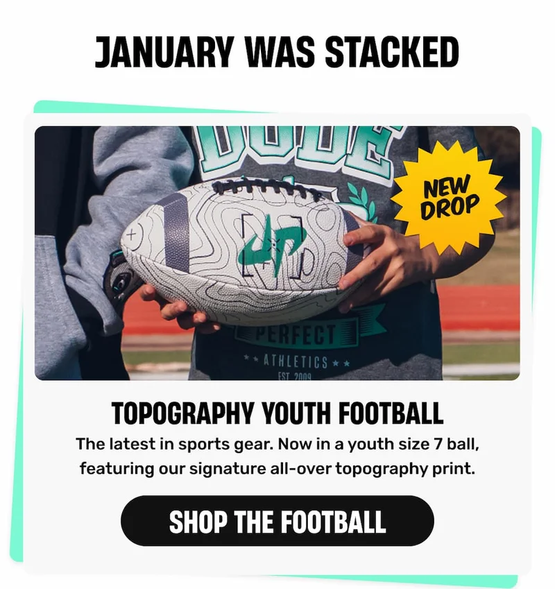 NEW! Topography Youth Football