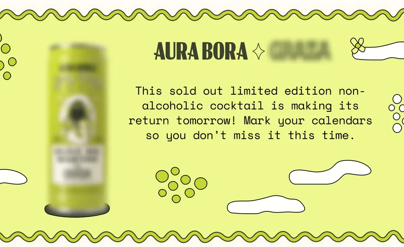 aura bora olive oil martini
