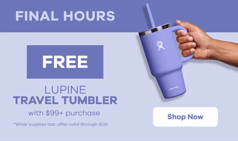 FINAL HOURS: Free Travel Tumbler with $99 purchase | Shop Now
