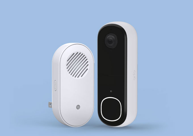 2K Video Doorbell and Chime Bundle