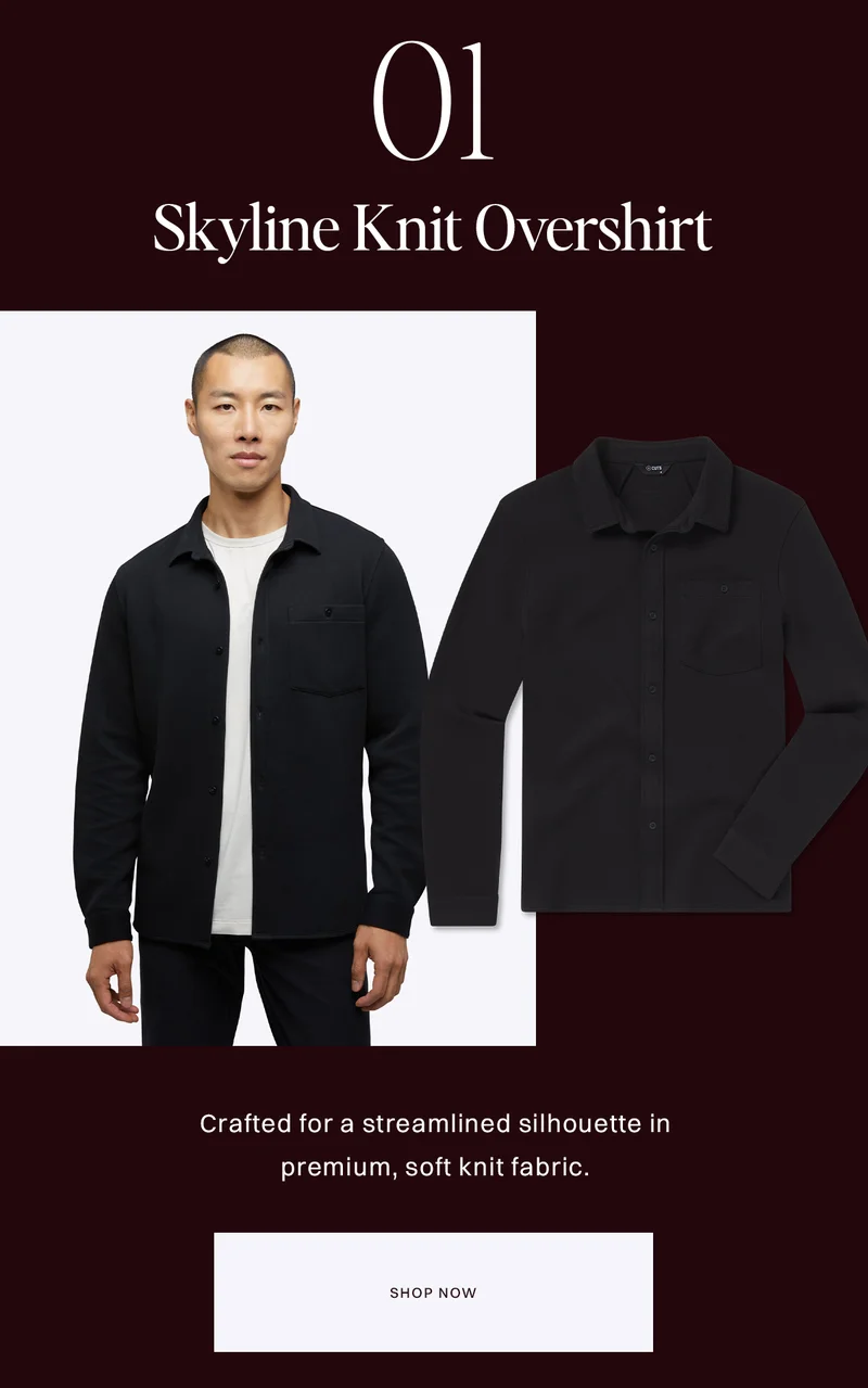 Skyline Knit Overshirt