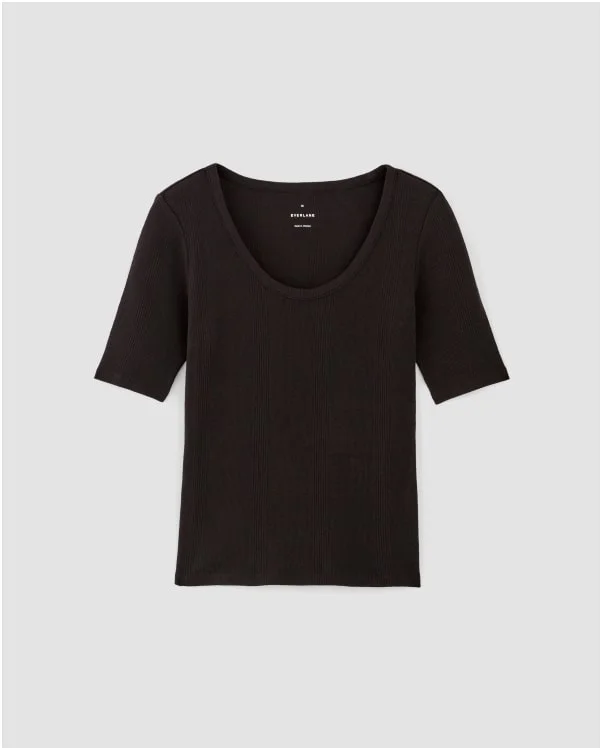 [IMAGE]The Vintage Rib Scoop-Neck Top