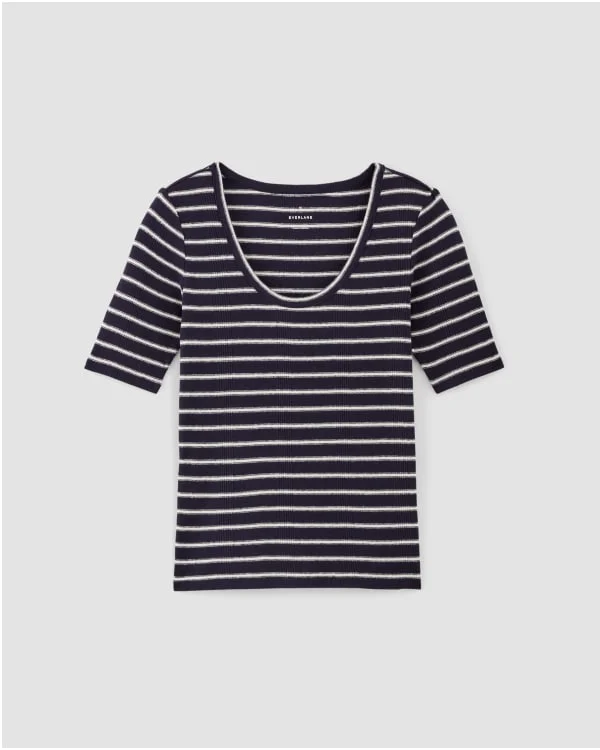 [IMAGE]The Vintage Rib Scoop-Neck Top