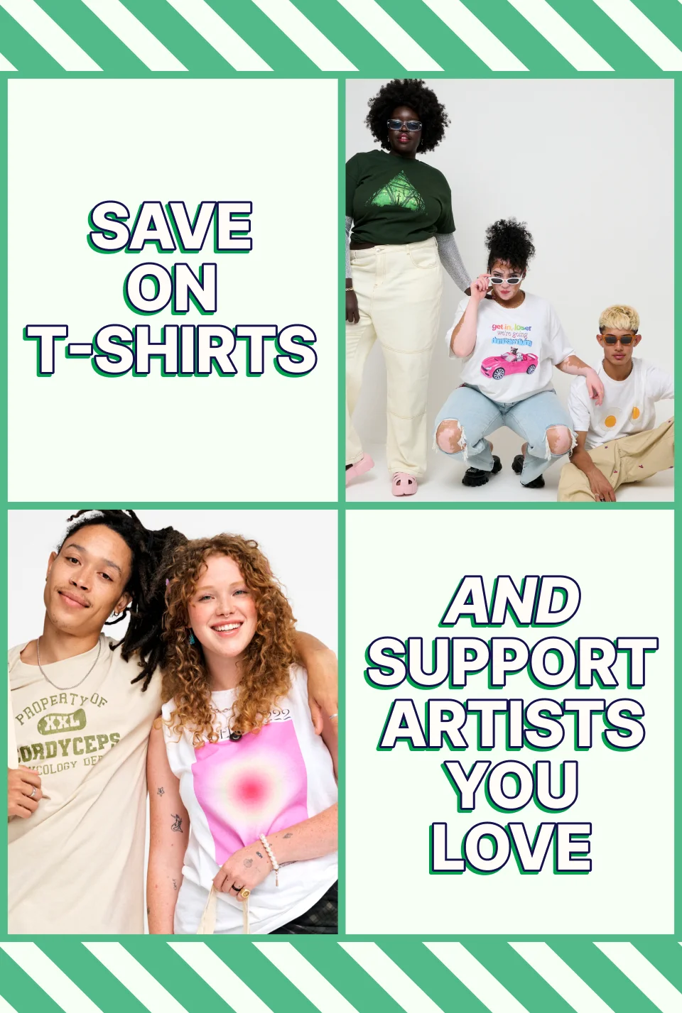 Up to 35% off T-Shirts