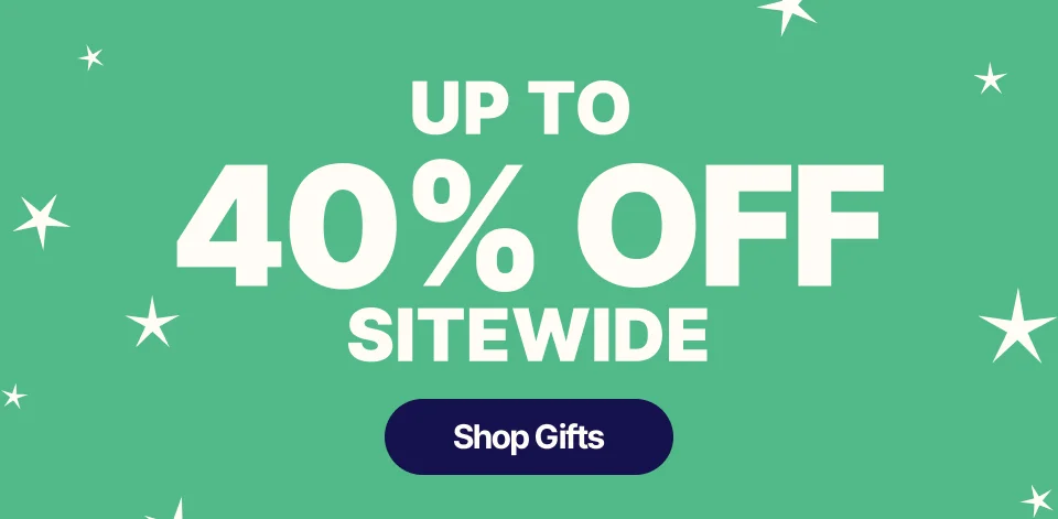 Up to 40% Off Sitewide