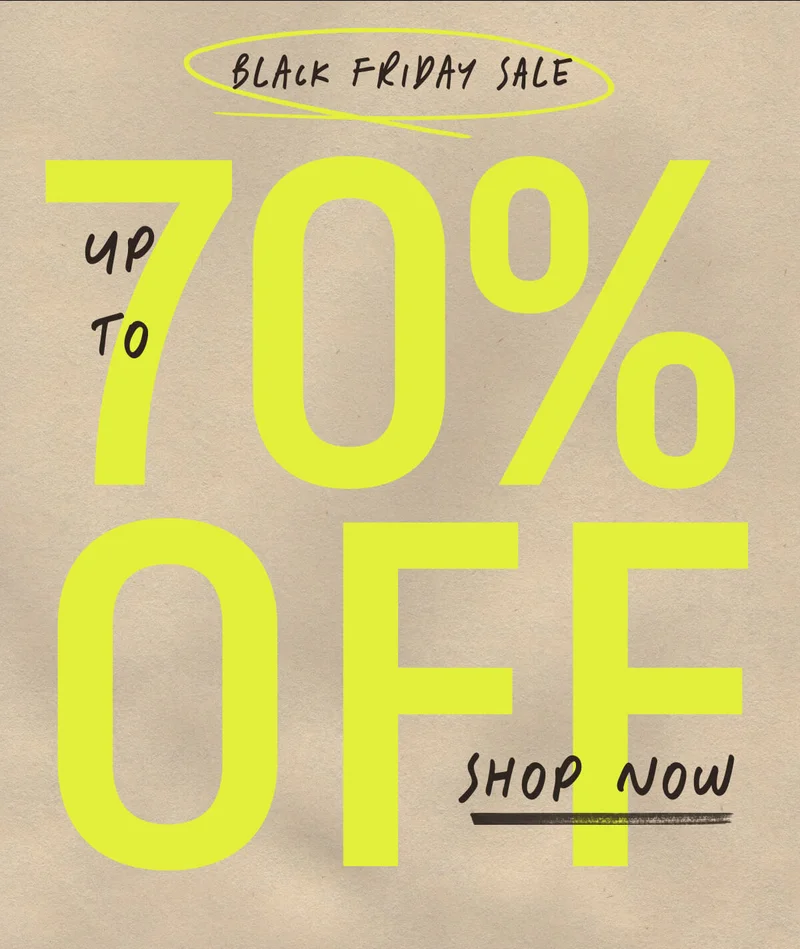 black friday sale