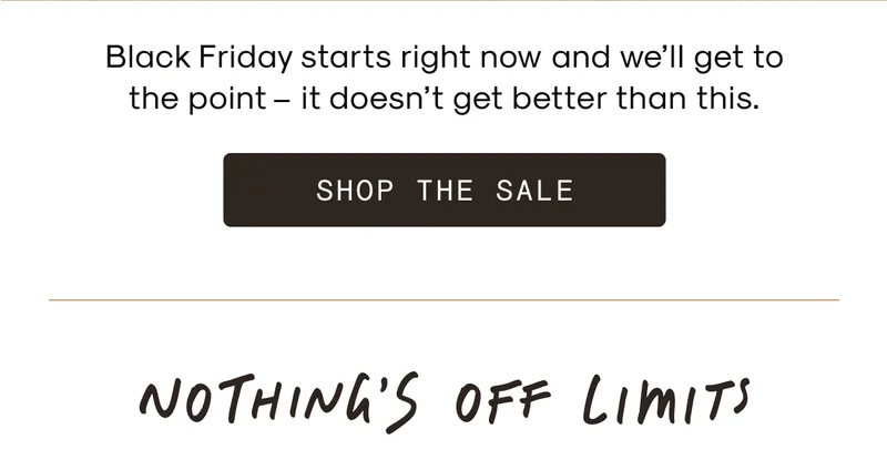 black friday sale