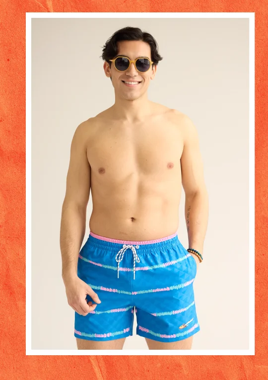 Classic Swim Trunk: The Playing Hookies 5.5"