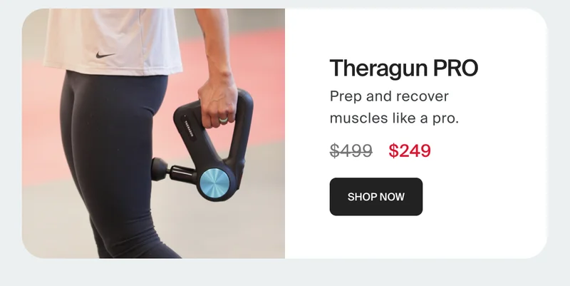 Theragun PRO | Prep and recover muscles like a pro.&nbsp;| Shop now
