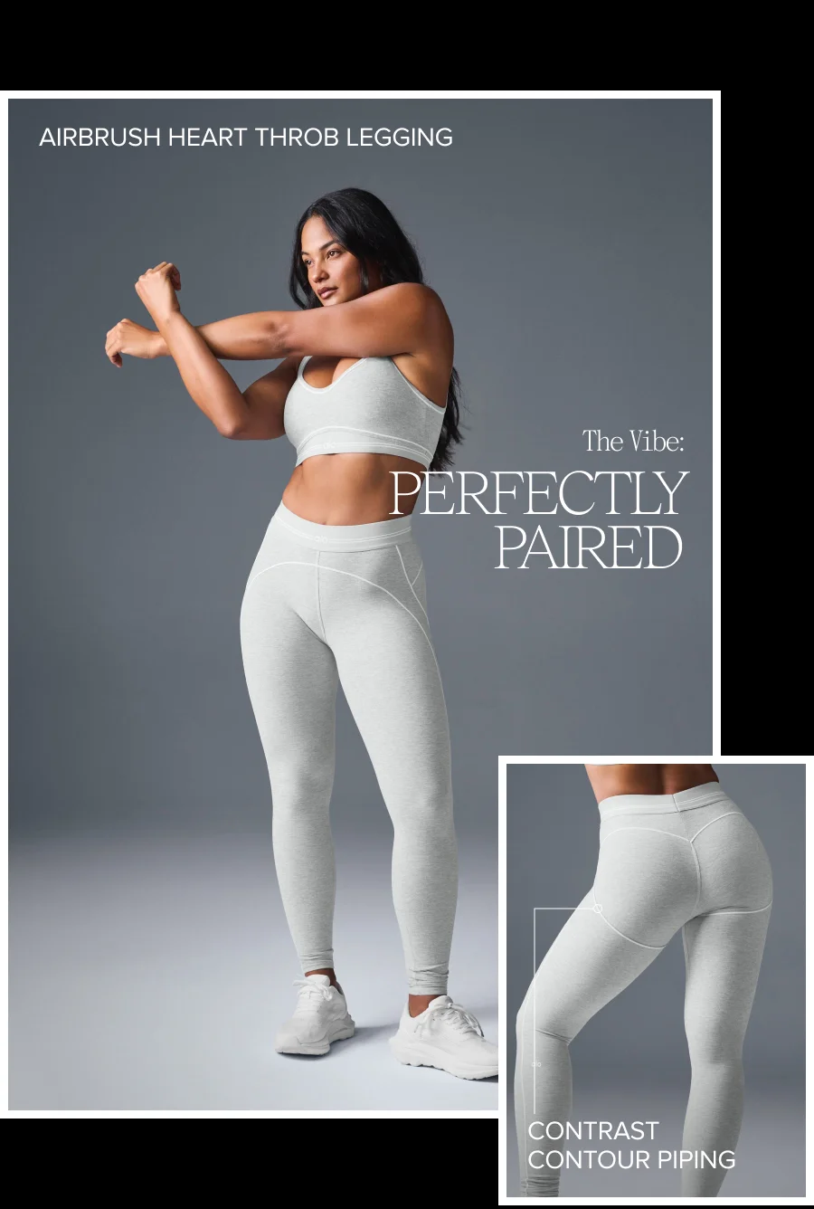 HEART THROB BRA & LEGGING THE VIBE: PERFECTLY PAIRED