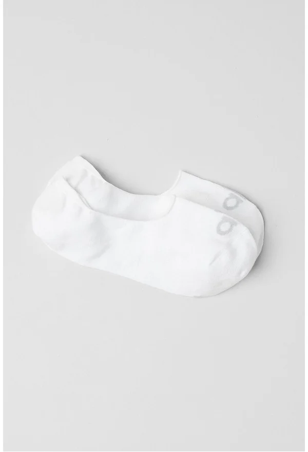 Unisex Conceal Sock - White/Dove Grey - White/Dove Grey / M