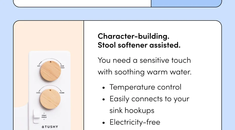WARM WATER BIDET